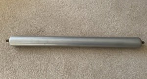 600x 50mm Used zinc plated steel roller